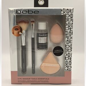 Bebe 5pc Makeup Tools Essentials Set